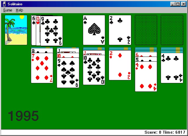 Windows 10 Solitaire vs. Windows XP Solitaire