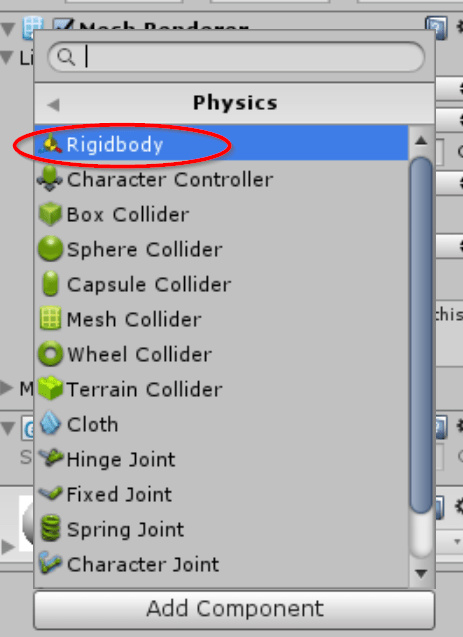 Add rigid body