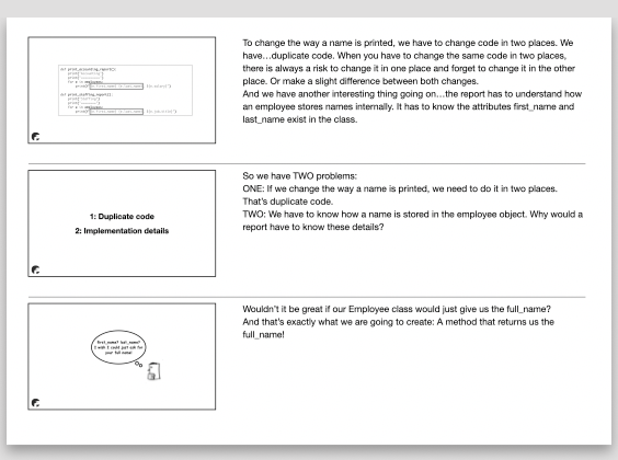 presenter notes